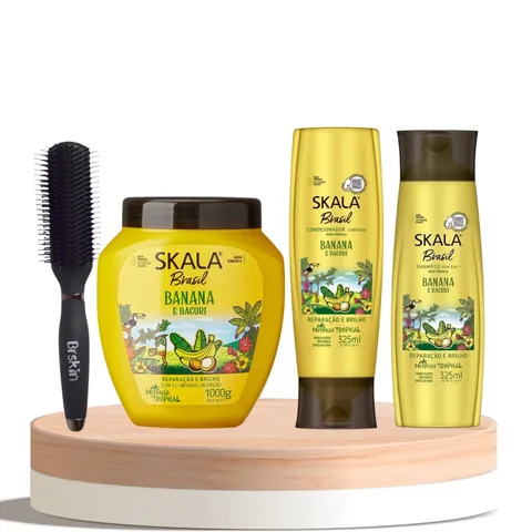 Skala Expert بوكس العناية بالشعر الكيرلي 4 منتجات