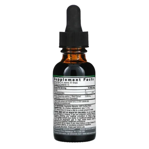 Alcohol-Free Licorice Extract, Nature's Answer, 2,000 mg, 1 fl oz (30 ml)