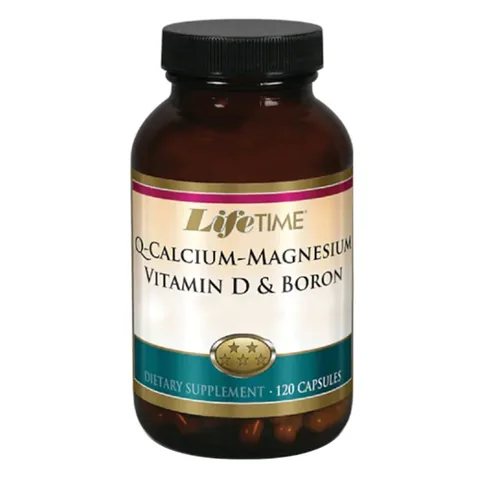 Lifetime Q-Calcium Magnesium Vitamin D & Boron 120 Kapseln