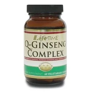 Lifetime Q-Ginseng Komplex Gemüse-Kapseln - 60 Stück