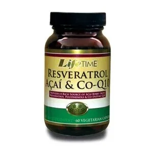 Lifetime Q-Resveratrol Acai & Co-Q10 Antioxidantkapseln