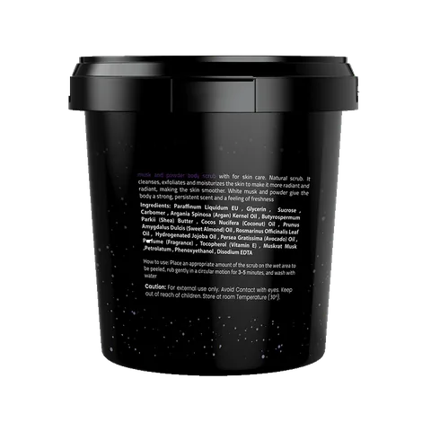Celia Musk und Puderzucker Körperpeeling 600g von Celia