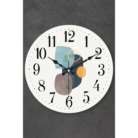 Muyika Musica Bombe 36cm Stille Wanduhr