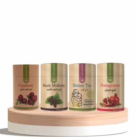Kräuter- und Ölteebox gemischt - 4 Produkte von Herb and Oil