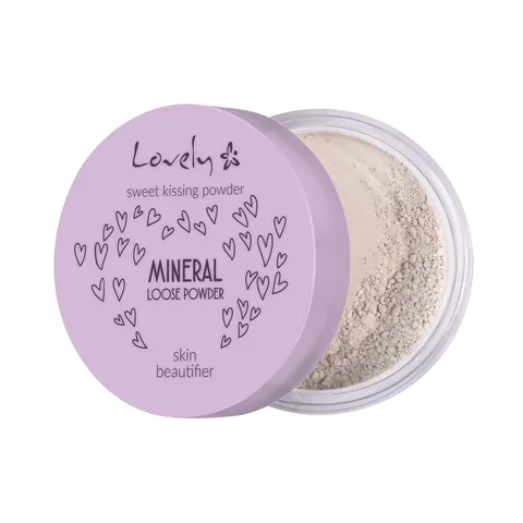 Lovely Mineral Puder - Mattierende Textur für fettige Haut