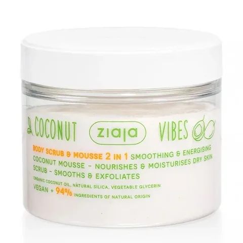 Ziaja Coconut & Orange Vibes Body Scrub & Foam 270 ml