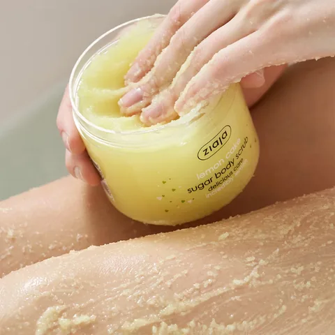 Ziaja Lemon Cake Sugar Body Scrub 300 ml