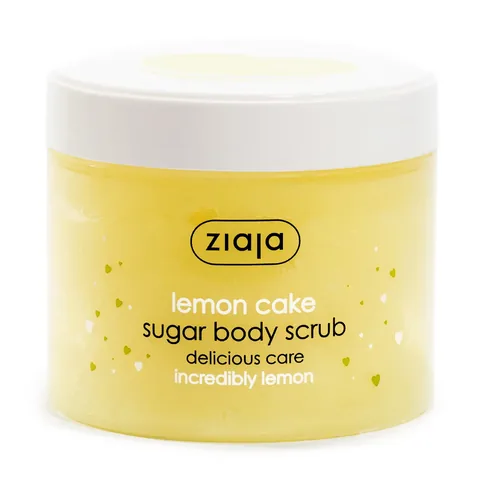 Ziaja Lemon Cake Sugar Body Scrub 300 ml