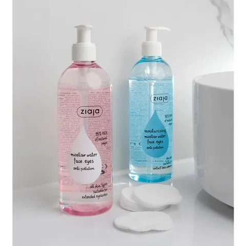 Ziaja Hydratisierendes Mizellenwasser Abschminkmittel 390ml
