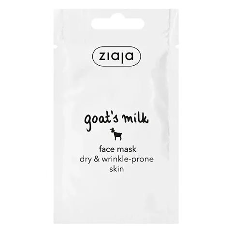 Маска для лица Ziaja с козьим молоком - увлажняющая и антивозрастная 7 мл