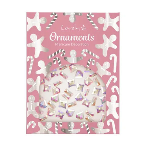Nagelsticker Lovely Ornaments - 50 Kristallformen für eine atemberaubende Maniküre