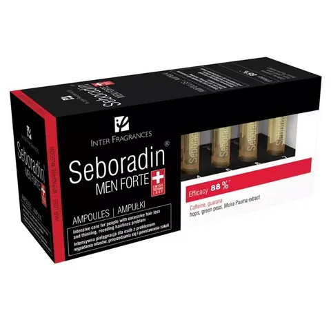 Seboradin Haarverlustbehandlung Ampullen für Männer 400 ml, 14 Ampullen à 5,5 ml