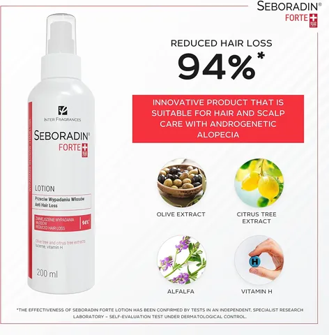 Hair Strengthening and Nourishing Lotion Prevents Hair Loss by Seboradin 200 ml