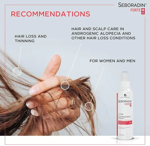 Hair Strengthening and Nourishing Lotion Prevents Hair Loss by Seboradin 200 ml