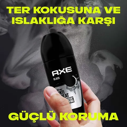 Axe Men's Roll On Deodorant Black 48 Hours Impressive Fragrance 50 ml