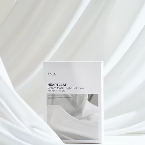 Heart Leaf Night Cream Mask, Anwa 25 ml