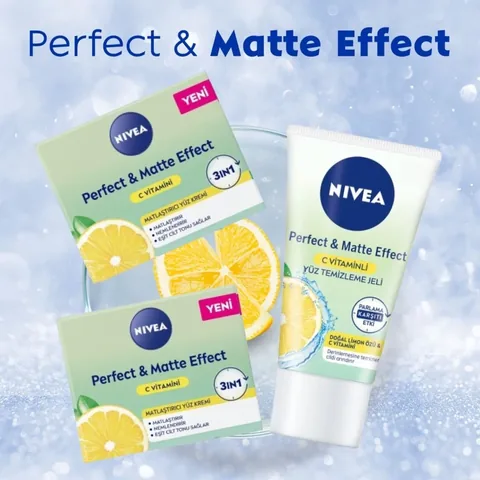 NIVEA جل تنظيف الوجه نيفيا مات سي بفيتامين 50 مل