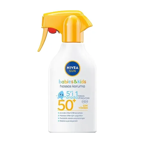 Солнцезащитный спрей для детей Nivea Sun Babies Sensitive Protection SPF 50+ 270 мл