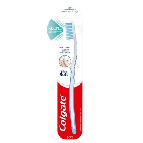 Colgate Slim Soft Zahnbürste - Sanfte Reinigung und Flexibilität