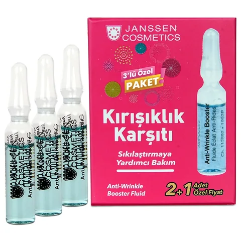 Janssen Anti-Falten Feuchtigkeitsampullen Set - 3er Pack