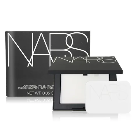 NARS بودرة تثبيت مضغوطة بتغطية شفافة من نارس كريستال