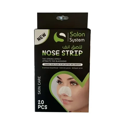 Nasenporenstreifen zur Entfernung von Unreinheiten und Öl, 20 Streifen von Salon System