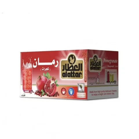 عصير الرمان (كاجارات) 24 كيس من العطار Al-Attar