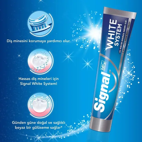 Зубная паста Signal White System Отбеливающая 75 мл
