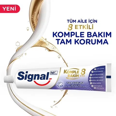 Signal معجون أسنان سيجنال للعناية الكاملة 8 تأثيرات حماية كاملة 75 مل