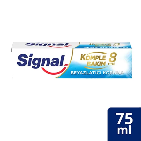 Signal معجون أسنان سيجنال كومبليت كير 8 تأثيرات للحماية والتبييض 75 مل