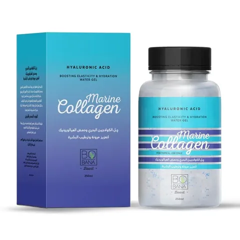 Bobana Meereskollagen und Hyaluronsäure Gesichtscreme 250 ml von Bobana