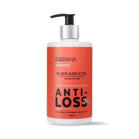 Schwarzes Knoblauchöl Shampoo 400 ml von Bobana