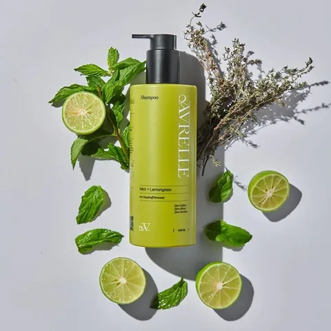 Afreel Minze und Zitrone Shampoo 400 ml von Afreel