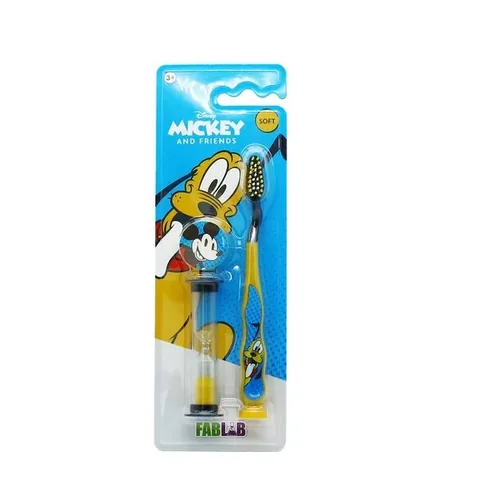Disney Zahnbürste mit Ständer und Sanduhr von Fab Lab, verschiedene Formen