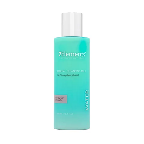 Mineral Gesichtsreinigungsmilch zur Make-up-Entfernung und Hautreinigung 180 ml von 7 Elements