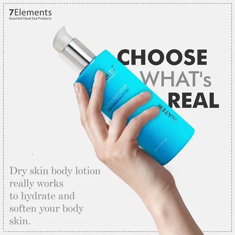 Dead Sea Daily Moisturizing Body Lotion for Dry Skin - by 7 Elements 260 ml