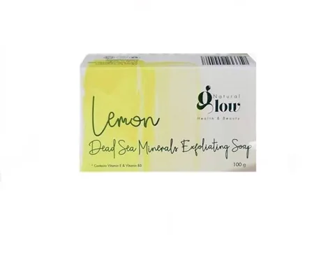 Мыло-скраб с минералами Мертвого моря и лимоном 100 г от Natural Glow