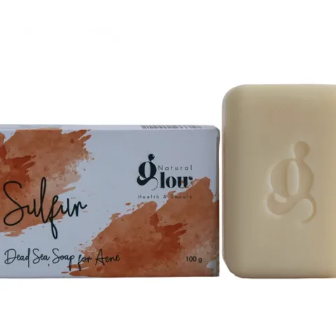 Мыло с серой Мертвого моря для проблемной кожи 100 г от Natural Glow