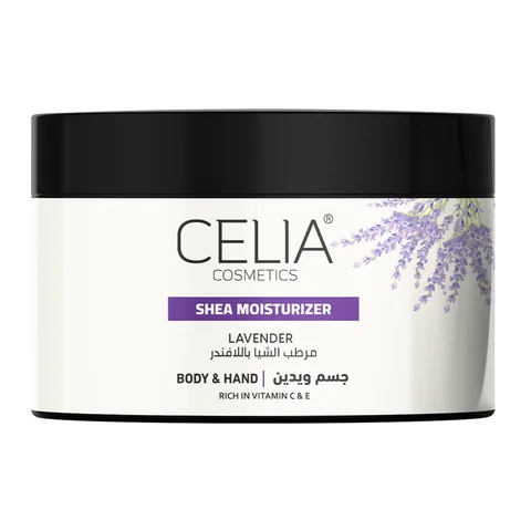Масло для тела с ши и лавандой 300г от Celia