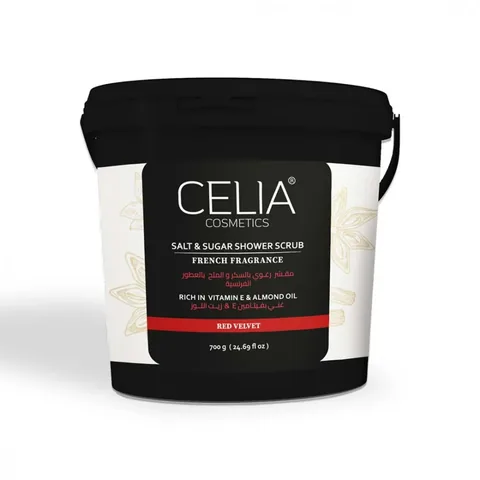 Скраб Красный Бархат с Французскими Ароматами 700 грамм от Celia
