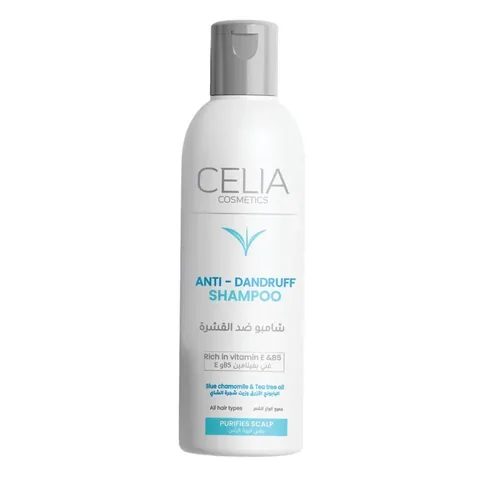 Celia Blue Chamomile Anti-Dandruff Shampoo with Tea Tree Oil