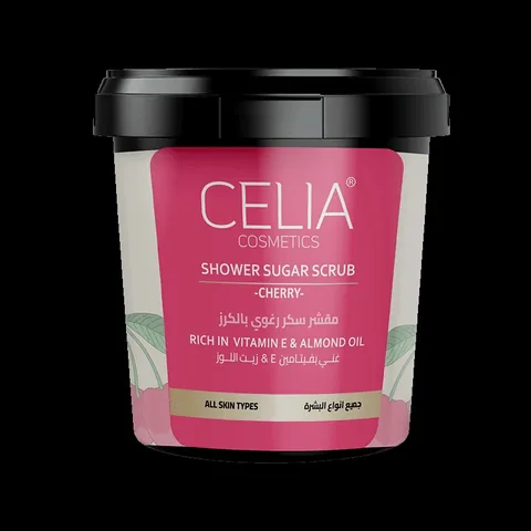 Скраб для тела с сахаром и вишней 600г от Celia