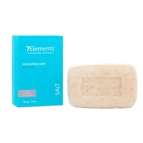Dead Sea Salt Exfoliating Soap - 7 Elements 100g