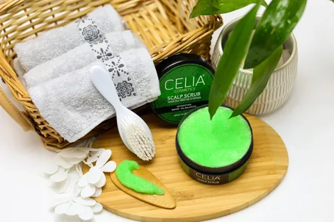 Celia Tea Tree Oil and Ginger Scalp Scrub 300g