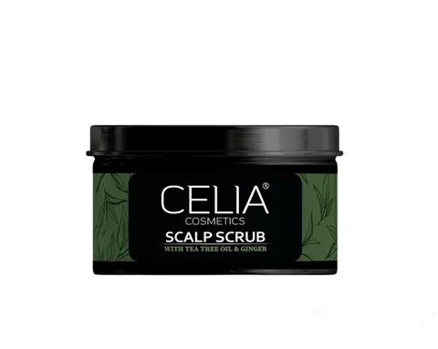 Celia Teebaumöl und Ingwer Kopfhautpeeling 300g von Celia