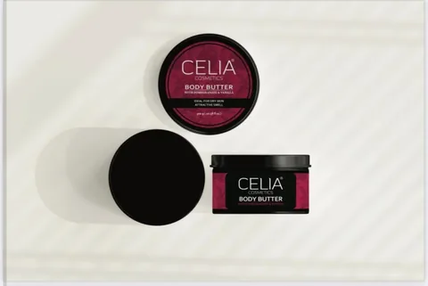 Масло для тела смягчающее с гранатом, ванилью, ши и какао 300г от Celia