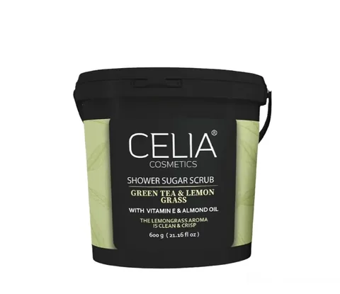 Celia Green Tea and Lemongrass Scrub 600 grams