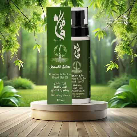Strengthening Hair Oil with Rosemary and Tea Tree from Love of Beauty 125 ml