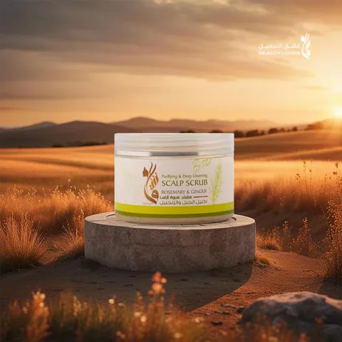 Rosemary and Ginger Scalp Scrub by Beauty Passion 350 grams