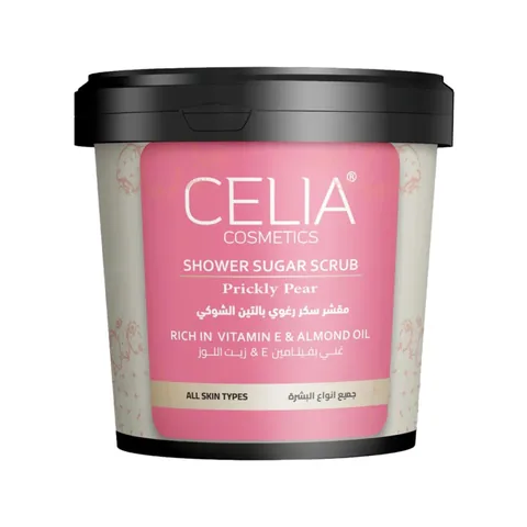 Сахарный скраб для тела с кактусом 600г от Celia